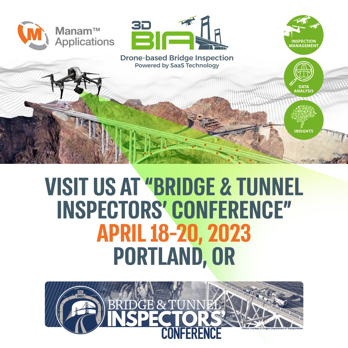 manamapps NEWS Bridge& Tunnel inspectors' conference